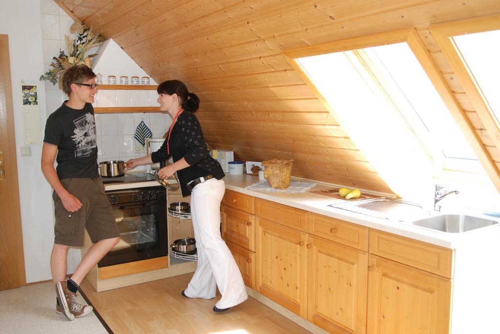 Ferienwohnung Panorama Rauenstein Exteriör bild